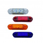 Parmak Led Lamba Oval 9 Ledli 12-24 Volt 