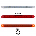 Dekoratif Led Lamba 15 Led'li Çakar 24 cm 12-24 Volt