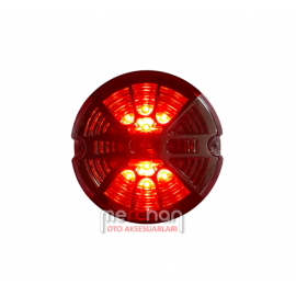 Universal Led'li Stop Lamba 4 Fonksiyon 10cm