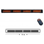 60 cm Fonksiyonel Led Bar Kumandalı Sarı 12-24 Volt